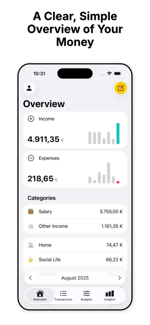 Pocketbee - Personal Finances screenshot 2