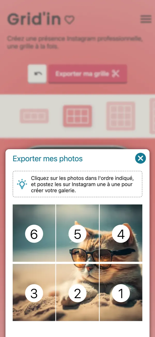 Screenshot #3 pour Grid'in: Easy Photo Split