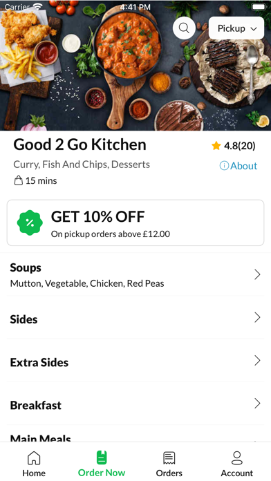 Good 2 Go Kitchen Screenshot