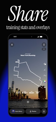 Share Aura: Track & Create Screenshot 1