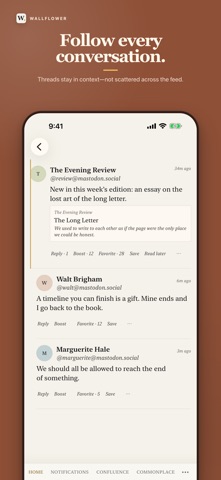 Wallflower Mastodon Bluesky Screenshot 2