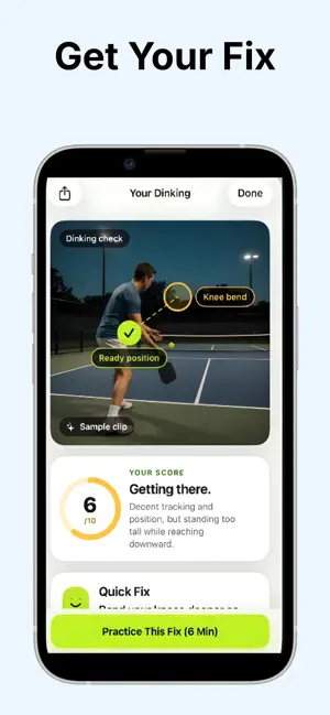 Paddle Up: Pickleball AI Coach screenshot 3