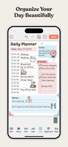 Daily Planner & To Do List screenshot