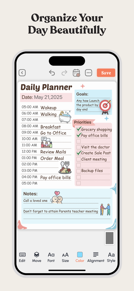 Daily Planner & To Do List screenshot 8