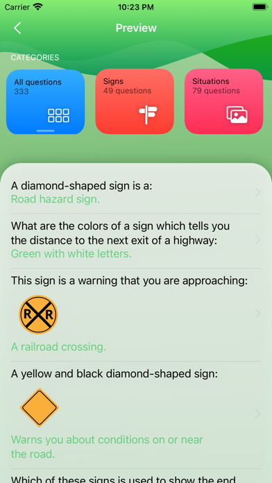USDMV Driver License Prep Kit Screenshot