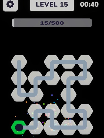 Single Line Block Puzzle Game iPad screenshot