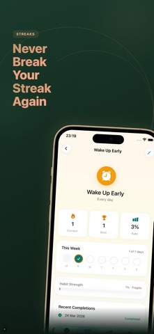 Habit Goals & Streak Tracker Screenshot 2 of 10