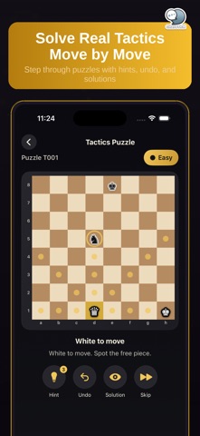 Chess Tactics Academy by CS iPhone screenshot