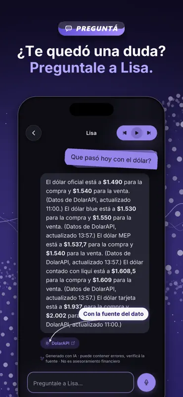 Lisa AI: tus noticias con IA screenshot 3 of 10