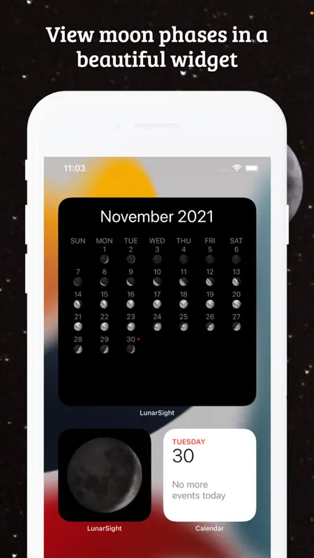 Moon Phase Calendar screenshot 3 of 9