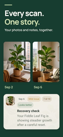 Listva: Plant Care & ID iPhone screenshot