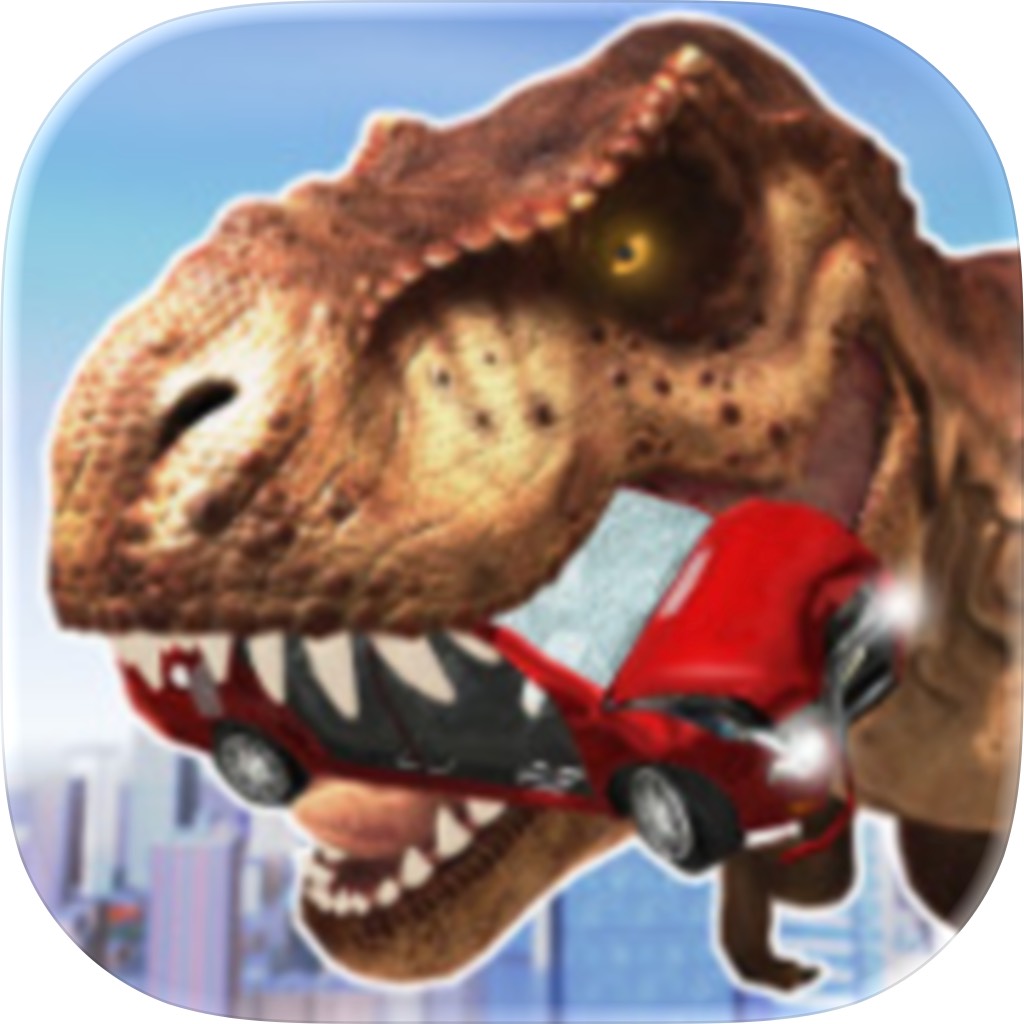 Apple App Store cover for T-rex Simulator City World