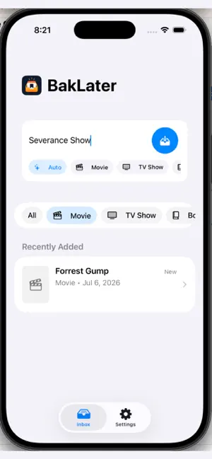 BakLater screenshot 2