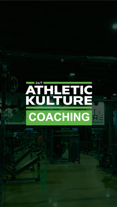 Athletic Kulture Coaching Screenshot
