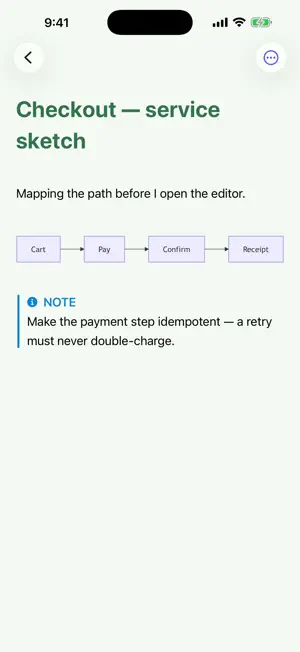 Etched: Markdown Notes screenshot 4