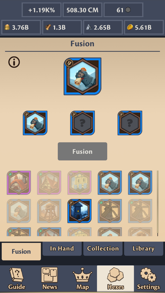 #3. Idle Hex Realms (iOS) 由: Artur Nagy