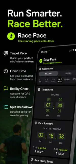 Race Pace - Run Calculator screenshot 2
