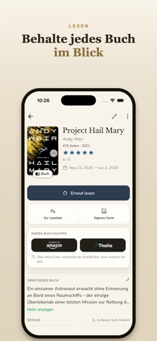 ShelfBuddy: Buch Tracker screenshot