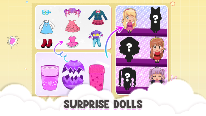 Anime Chibi Dolls Girl Games