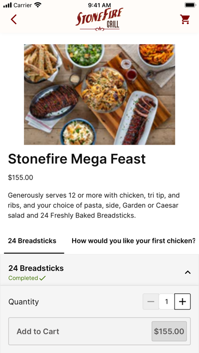 Stonefire Grill Screenshot