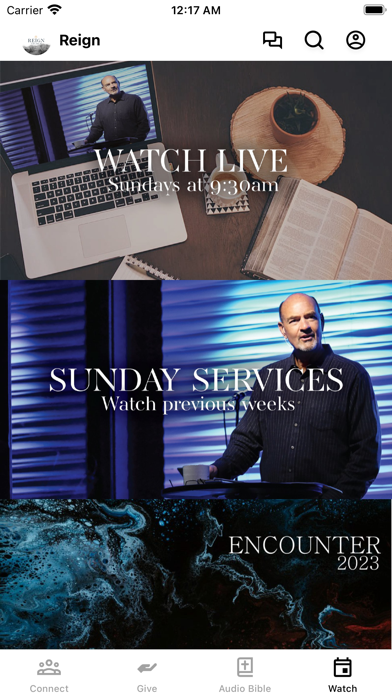 Reign Church Screenshot