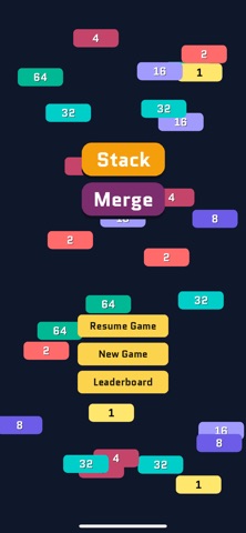 Stack Merge Mobile screenshot