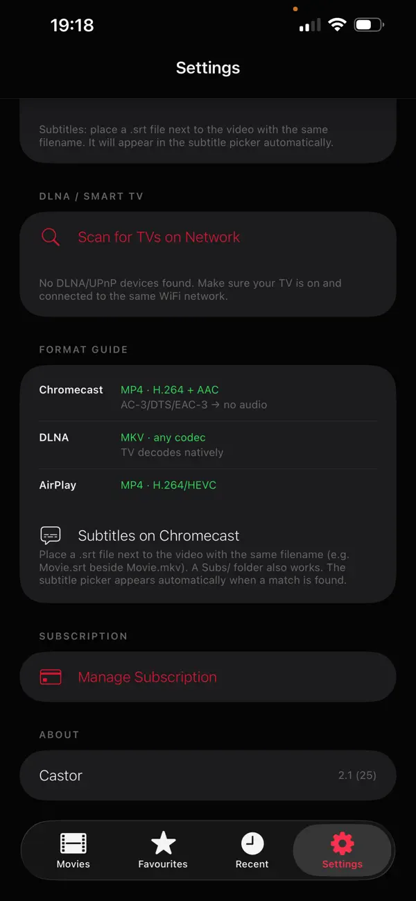 Screenshot #3 pour Castor - Cast to Any TV
