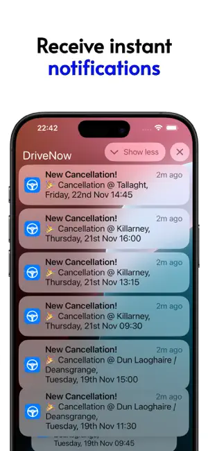 DriveNow Test Cancellations IE iPhone screenshot 2