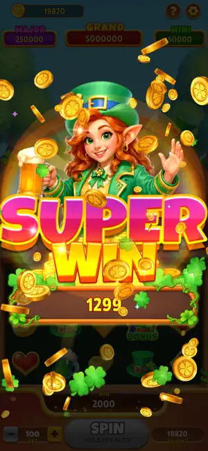 Clover Jackpot Slots screenshot 2
