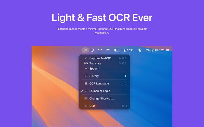 OCR Tool - Copy Text on Screen app screenshot