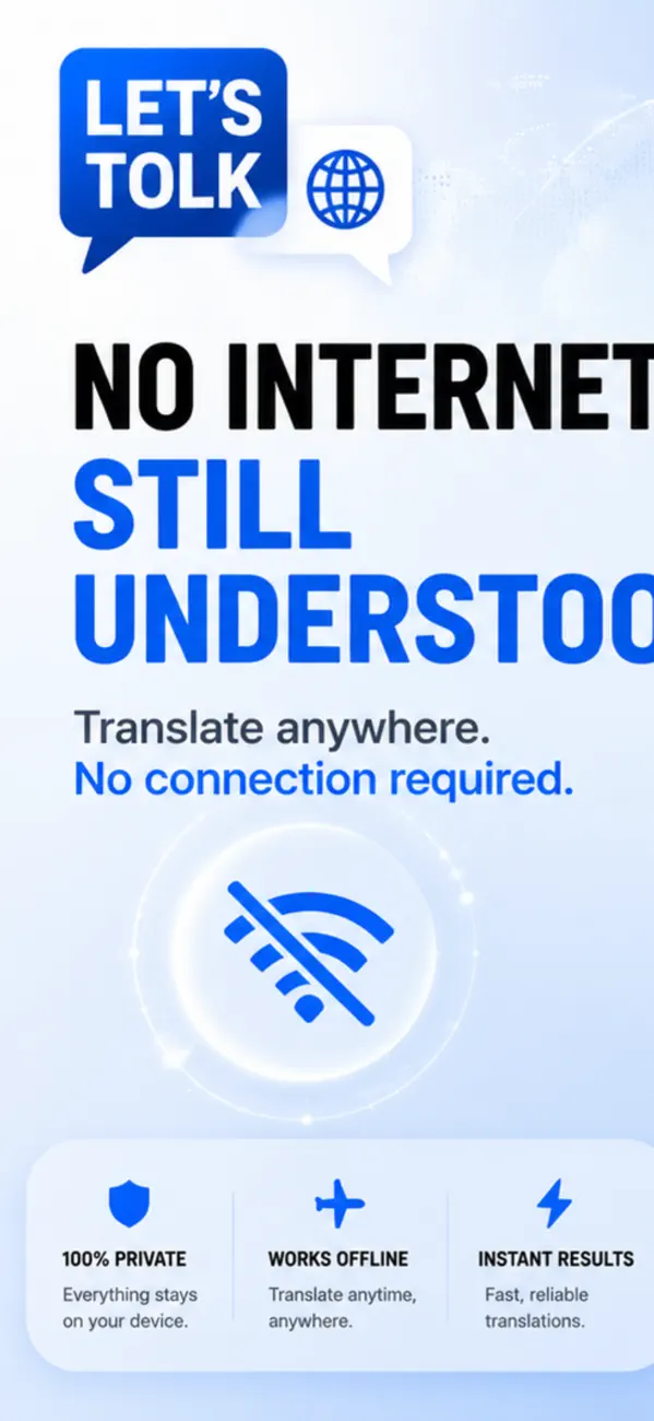 Let's Tolk - Offline Translate screenshot
