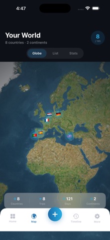Nomad Visa Tracker Screenshot 2 of 5