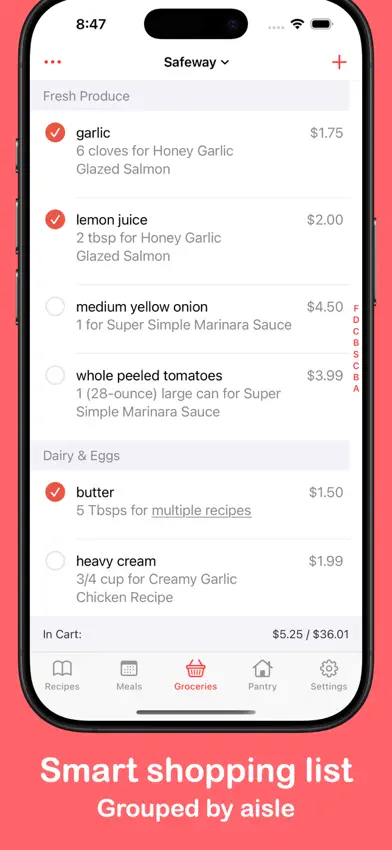 MealBoard - Meal Planner screenshot 4