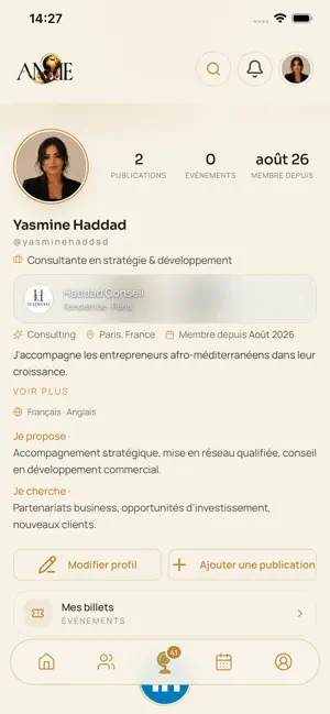 AME - Afro Méditerranée Élite screenshot 2