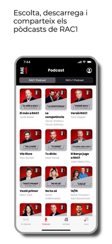 RAC1 Oficial screenshot