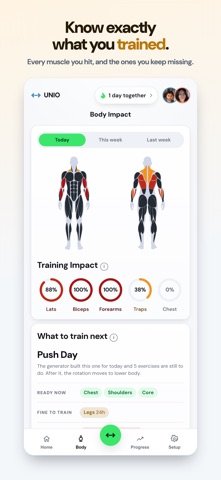 Partner Workout: Unio Screenshot 7 of 7