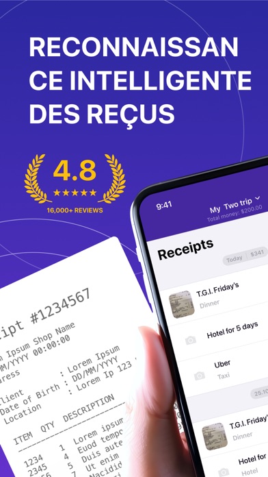 Screenshot #1 pour Reçus Intelligents: Scanner