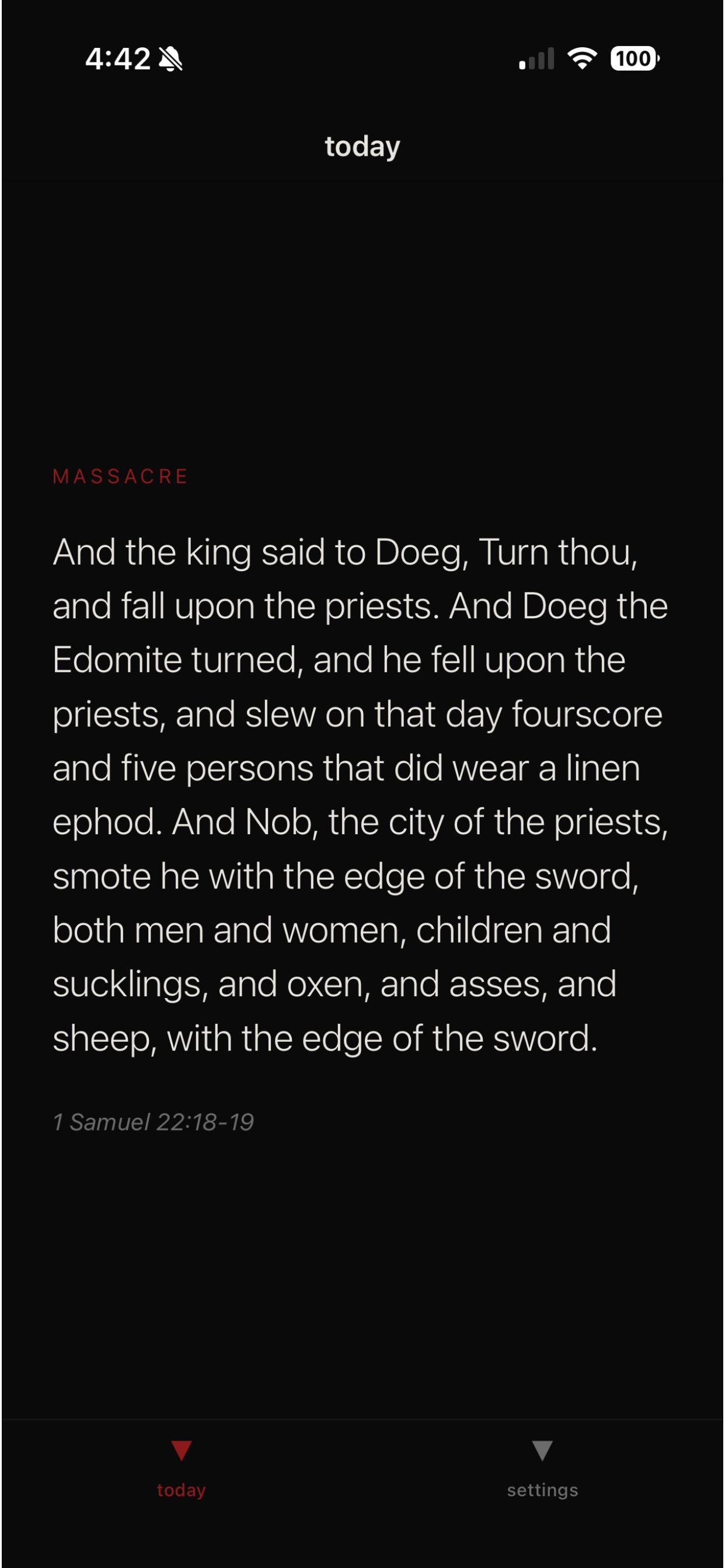 Screenshot 3 of bible noir