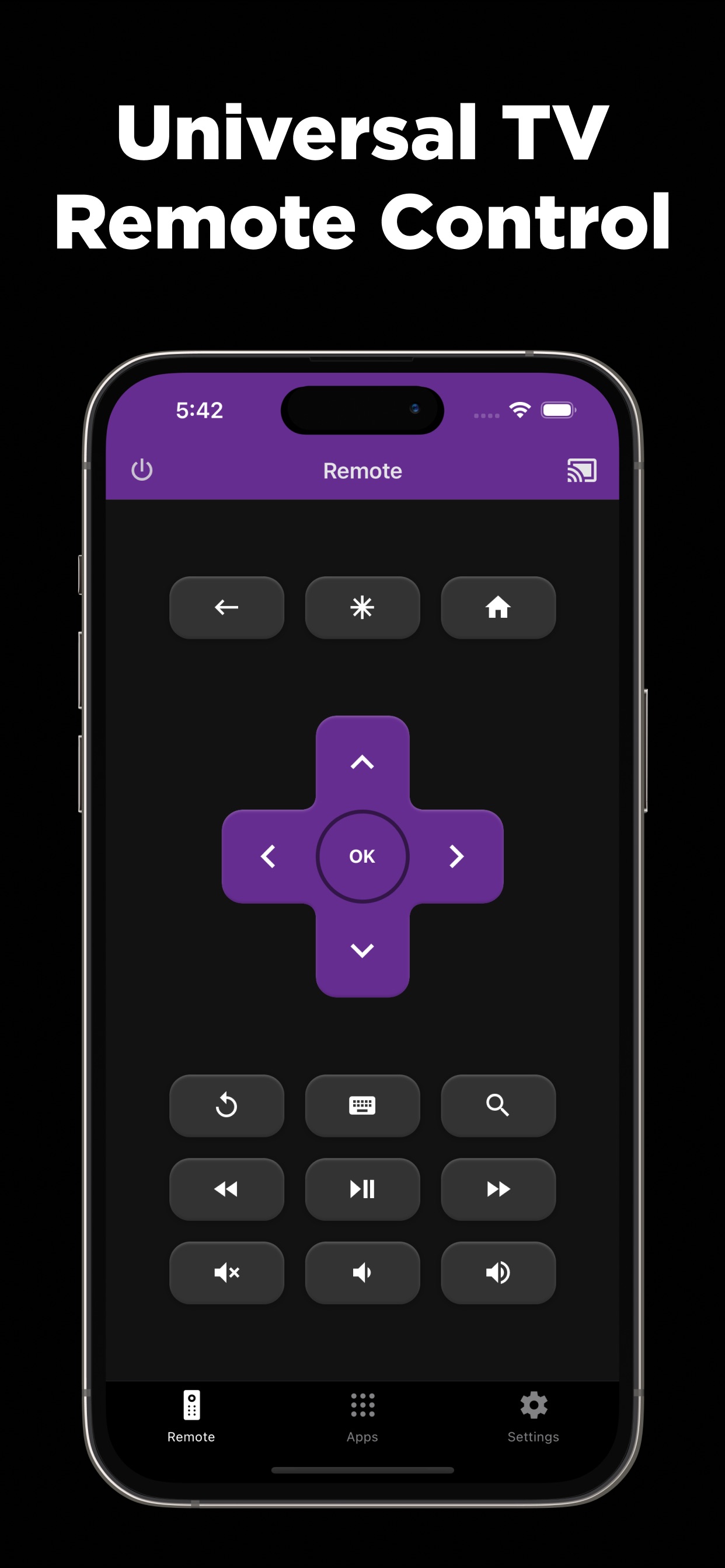 TV Remote - Universal screenshot 1