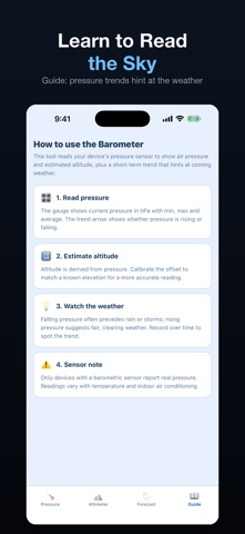 Barometer: Air Pressure Screenshot 3 of 3