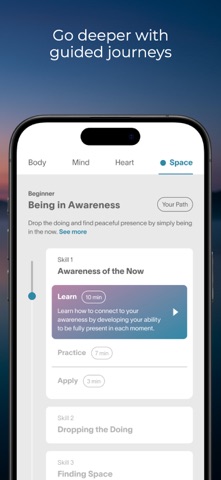 Moments of Space: Meditate iPhone screenshot
