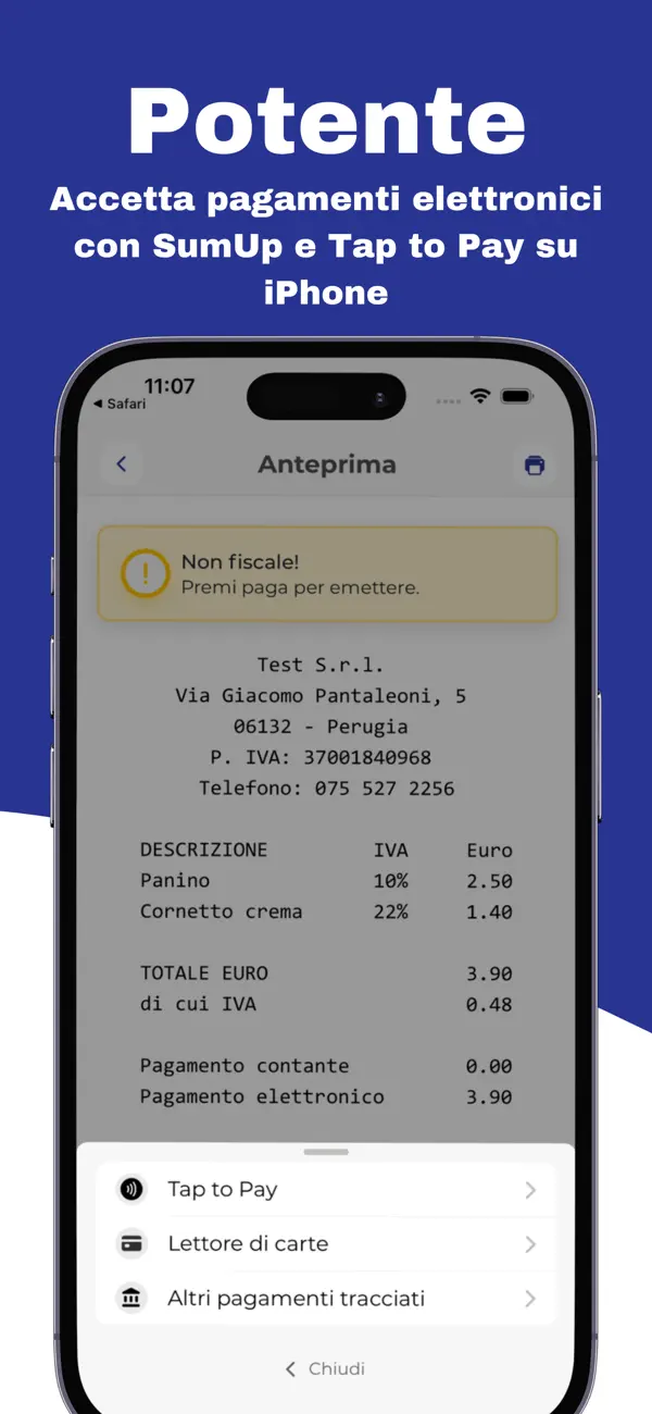 Screenshot #3 pour CassApp Scontrino Elettronico