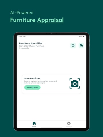 Furniture Identifier - FI iPad screenshot