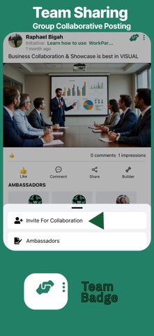 WorkParrots: Portfolio Network iPhone screenshot