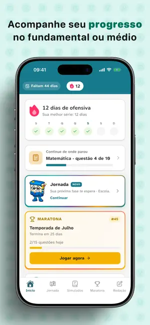 ENCCEJA 2026: Redação Simulado screenshot 2