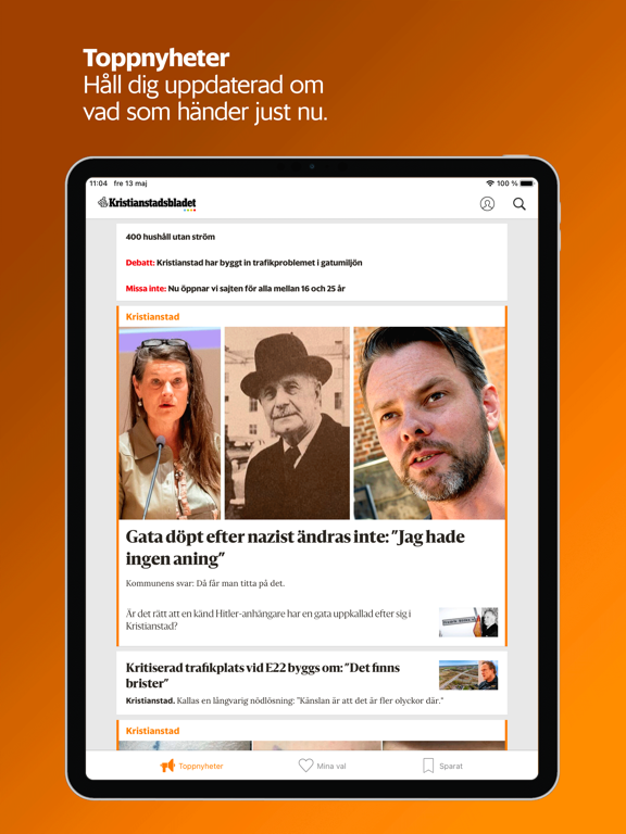Screenshot #4 pour Kristianstadsbladet Nyhetsapp