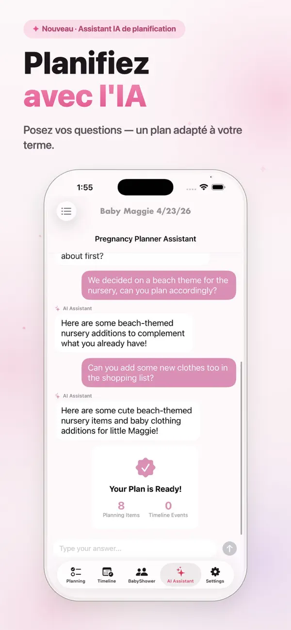 Screenshot #2 pour My Pregnancy Organizer