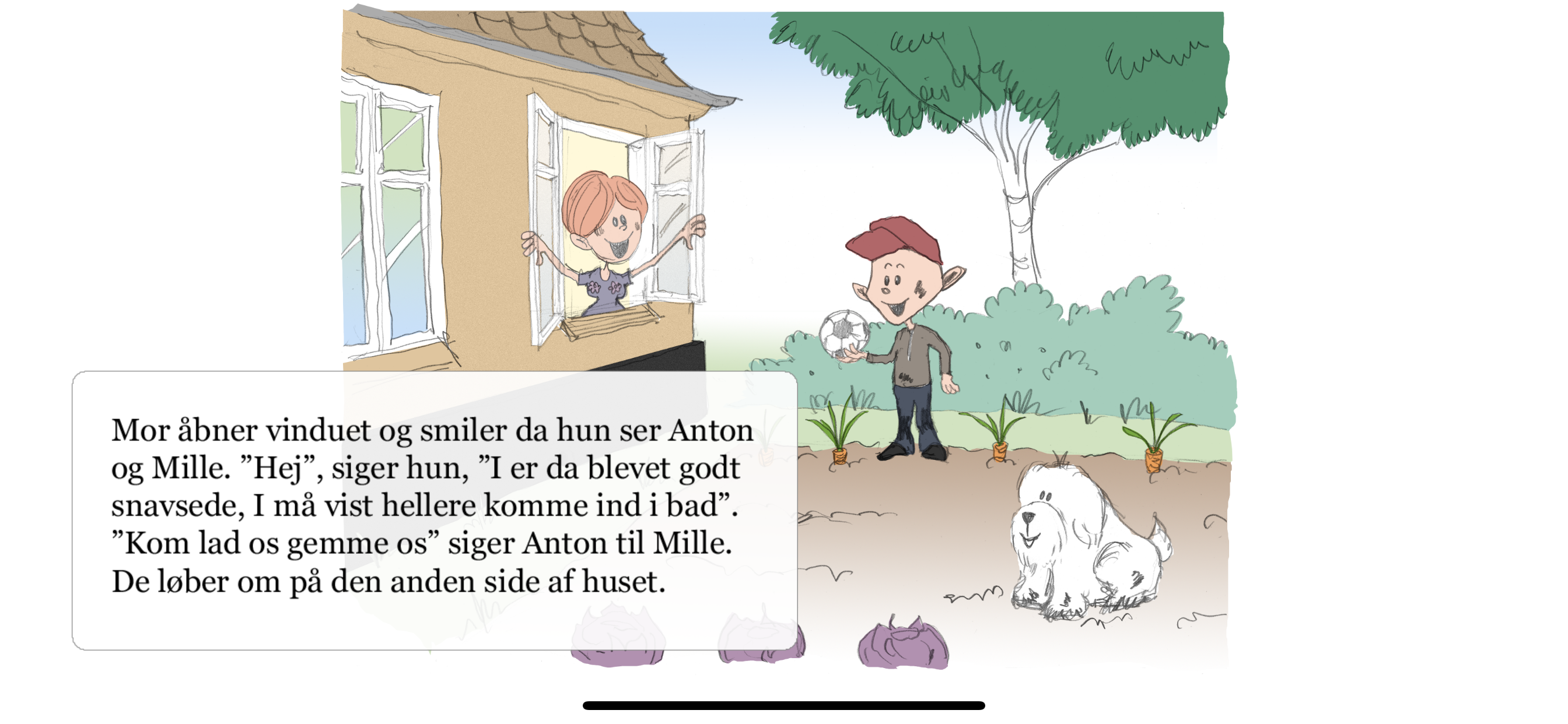Anton og Mille - en børnebog.