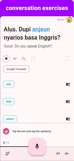 Sundanese - Listening Speaking screenshot 4