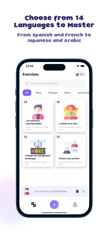 LingoPod - AI Listen & Learn Screenshot 2 of 6